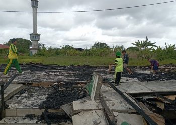 8 Ruang MTs Byna Taqwa Banjarmasin Ludes Terbakar