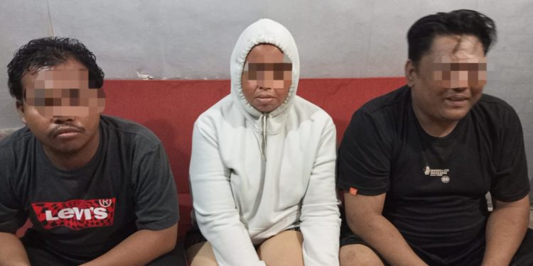Kedapatan Bawa Satu Paket Sabu, Tiga ‘Budak Narkoba’ Diciduk