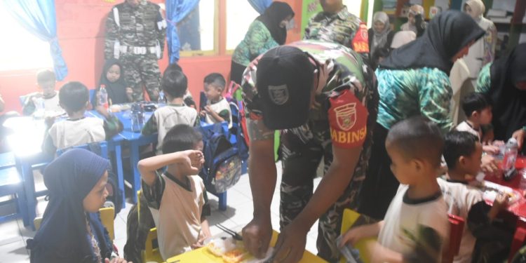 Uji Coba MBG Kembali Digelar di HST, Menyasar TK Kartika V-25