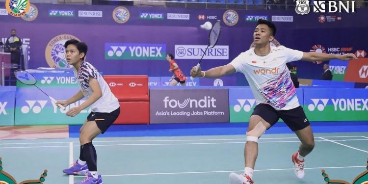 Debut Manis, Dejan/Fadia Bungkam Duo Denmark di 32 Besar India Open 2025