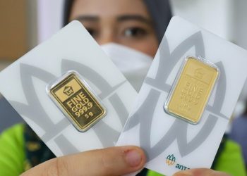 Harga Emas Antam Makin Mahal, Segram Dipatok Rp1.577.000