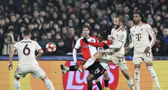 Hasil Feyenoord Vs Bayern Munchen: Skor 3-0