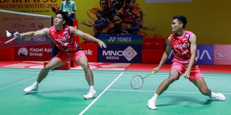 Indonesia Masters 2025: Fikri/Daniel Dihentikan Ganda Putra Korea Selatan