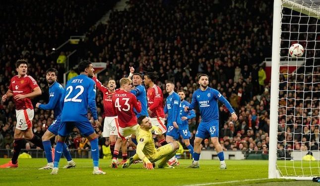 MU vs Rangers di Liga Europa: Skor 2-1