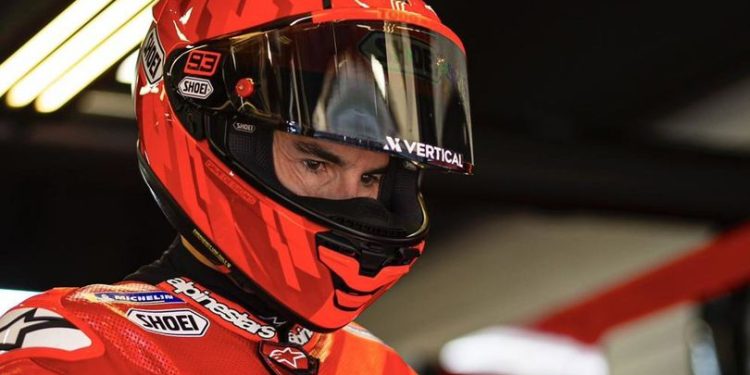 Tak Sabar Mentas di MotoGP 2025, Marc Marquez Diam-Diam Jajal Motor Baru Ducati