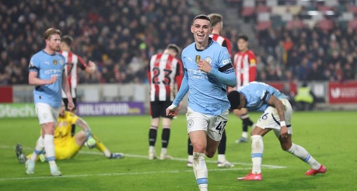 Hasil Liga Inggris: Sempat Unggul Dua Gol, Man City Ditahan Brentford