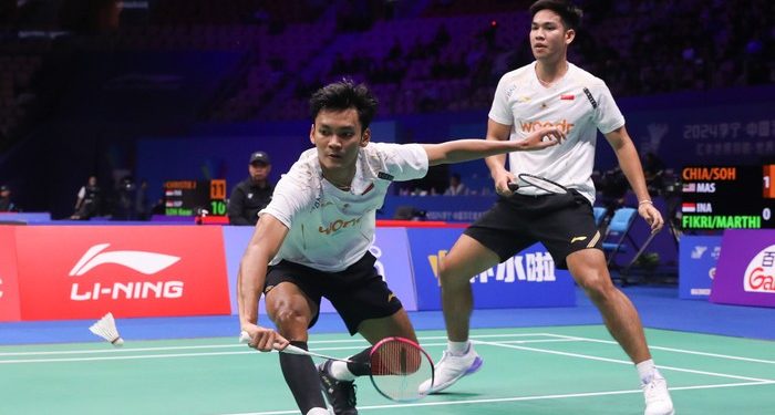 Hasil Indonesia Masters 2025: Fikri/Daniel Maju ke 16 Besar