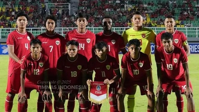 Indonesia U-20 Vs Yordania U-20: Lawan 10 Pemain, Garuda Nusantara Kalah 0-1