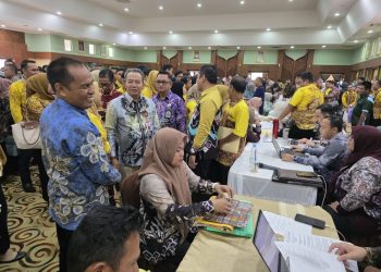 Ribuan Tenaga Non ASN Pemprov Kalsel Lakukan Verifikasi Data