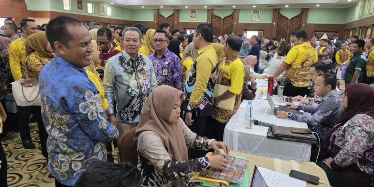 Ribuan Tenaga Non ASN Pemprov Kalsel Lakukan Verifikasi Data