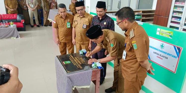 Tingkatkan Layanan Kesehatan Masyarakat, Zairullah Resmikan Puskesmas Karang Bintang