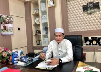 Pemkab Tanbu Gelar Ibadah Malam Nisfu Syaban di Masjid Darul Azhar