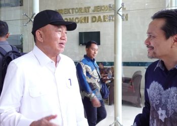 Persiapan Pelantikan, H Muhidin dan Hasnuryadi Jalani Tes Kesehatan di Kemendagri