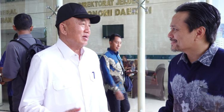 Persiapan Pelantikan, H Muhidin dan Hasnuryadi Jalani Tes Kesehatan di Kemendagri