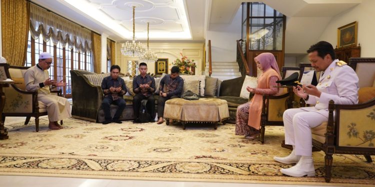 Suasana di Kediaman Hasnuryadi Sulaiman Jelang Pelantikan di Istana Negara