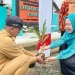 TP PKK Tanbu Percantik Desa Madu Retno dengan Bunga Tabebuya