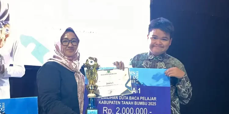 M Fattah Fihrannur Terpilih sebagai Duta Baca Pelajar Tanbu 2025