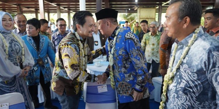 H Muhidin-Hasnuryadi Kompak Pimpin Rakor SKPD di Anjungan Kalsel TMIII Jakarta