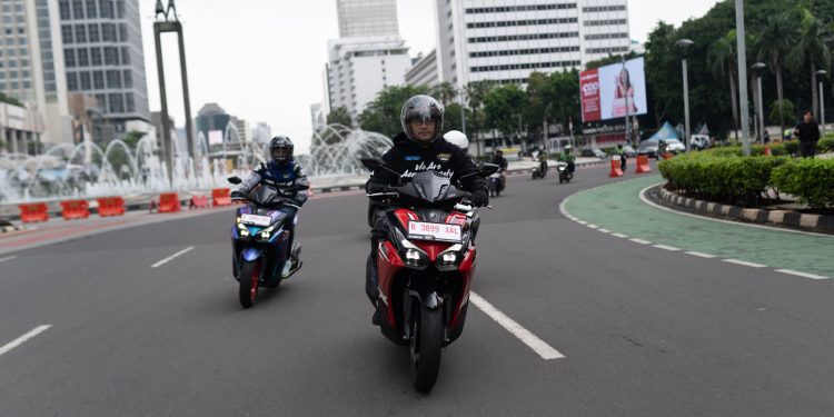Bikers Aerox Tumpah Ruah, Nikmati Atmosfer We Are Aerox Society di Jakarta
