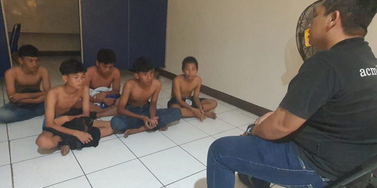 Polisi Amankan Pelaku Tawuran di Kawasan Alalak