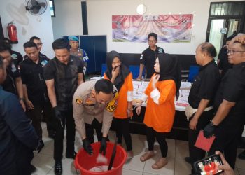 Polresta Banjarmasin Musnahkan Narkoba Senilai Rp1,5 Miliar