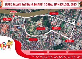 Ribuan Peserta Siap Meriahkan Jalan Sehat HPN 2025 Kalsel, Doorprize Mewah Menanti!