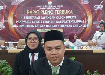 Pasca Putusan MK, KPU Kapuas Tetapkan Wiyatno-Dodo Sebagai Bupati dan Wakil Bupati Terpilih