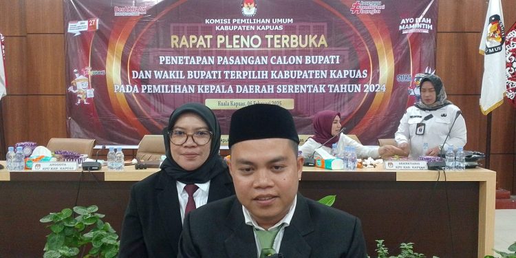 Pasca Putusan MK, KPU Kapuas Tetapkan Wiyatno-Dodo Sebagai Bupati dan Wakil Bupati Terpilih