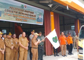 Belasan Ribu Warga di 22 Desa Terdampak Banjir, Pemkab Kapuas Salurkan Bantuan