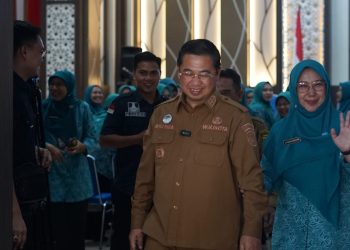 Suasana Haru Warnai Perpisahan Ketua TP PKK Bersama Kader PKK se-Kota Banjarmasin