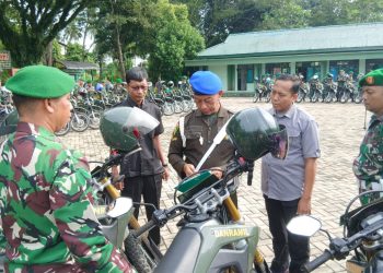 Puluhan Anggota Kodim HST Ikuti Sosialisasi Ops Gaktib dan Yustisi Polisi Militer