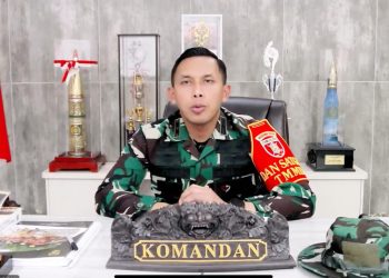 Dandim Kotabaru Talkshow Mengenai Kesiapan TMMD di Desa Talusi
