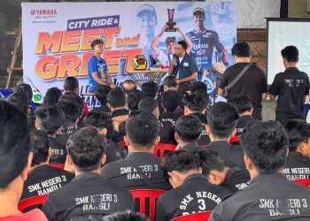 Jadi Inspirasi, Aldi Satya Mahendra Meet & Greet dengan Siswa SMK Negeri 3 Bangli Bali