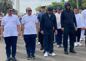 Bang Rizal-Ustaz Rosyadi Ikuti Gladi Pelantikan Kepala Daerah di Monas