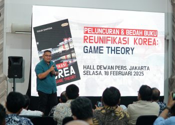 Teguh Santosa Luncurkan Buku “Reunifikasi Korea: Game Theory”