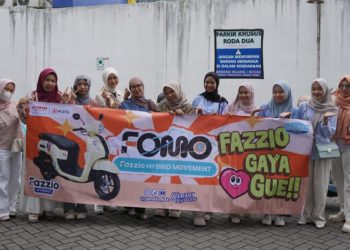 Puluhan Anak Muda di Banjarmasin Antusias Ikuti Fomo Fazzio Hybrid Movement Gaya Gue