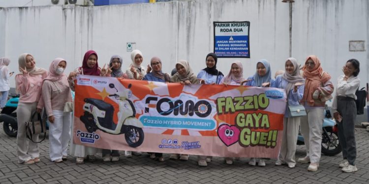 Puluhan Anak Muda di Banjarmasin Antusias Ikuti Fomo Fazzio Hybrid Movement Gaya Gue