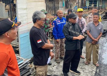 Respons Cepat, Pemkab HST Salurkan Bantuan untuk Korban Kebakaran di Barabai Darat