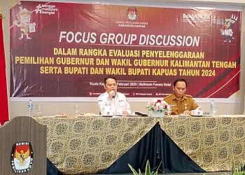 KPU Kapuas Evaluasi Penyelenggaraan Pilkada Serentak 2024