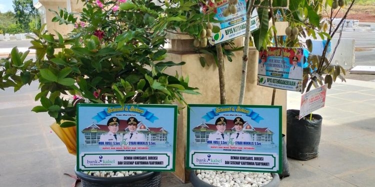 Lebih Bermanfaat, M Rusli Imbau Ucapan Karangan Bunga Diganti dengan Tanaman Hidup