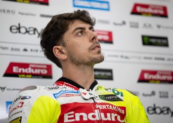 Selebrasi Terlalu Heboh, Fabio Di Giannantonio Malah Cedera di Tes Pramusim MotoGP 2025