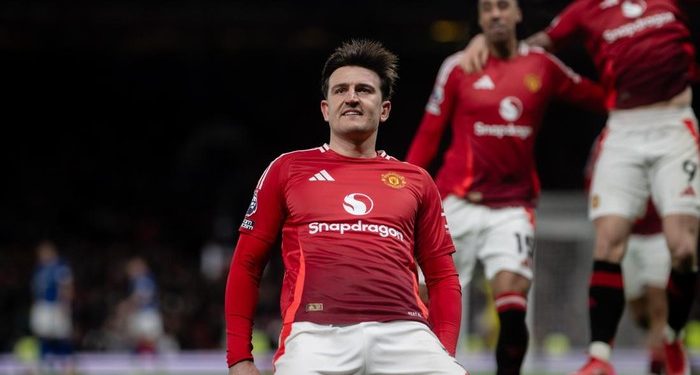 Man United Vs Ipswich: Gol Maguire Menangkan 10 Pemain Setan Merah 3-2