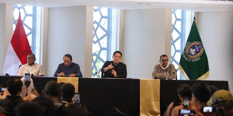 Erick Thohir Update Proses Naturalisasi Emil Audero, Dean Jeams, dan Joey Pelupessy