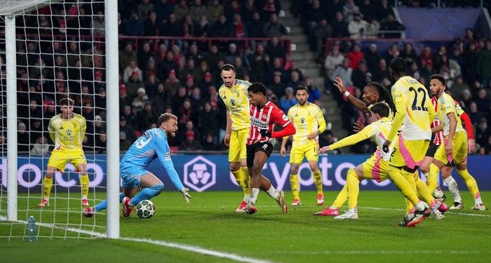 Hasil Liga Champions: PSV Bangkit dan Buat Juventus Tersingkir