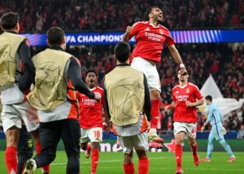 Benfica Vs AS Monaco 3-3, Si Elang Terbang ke 16 Besar Liga Champions