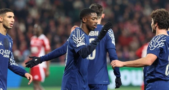 Hasil Playoff Liga Champions: Dembele 2 Gol, PSG Hajar Brest