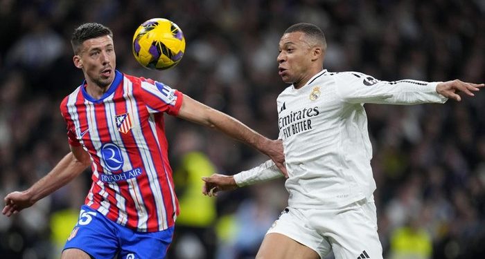 Real Madrid Vs Atletico Madrid Selesai 1-1