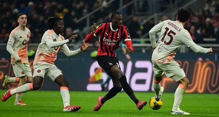 AC Milan vs AS Roma: Menang 3-1, Rossoneri Lolos ke Semifinal Coppa Italia