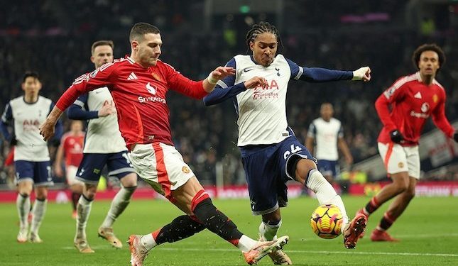 Tottenham Hotspur vs Manchester United: Skor 1-0