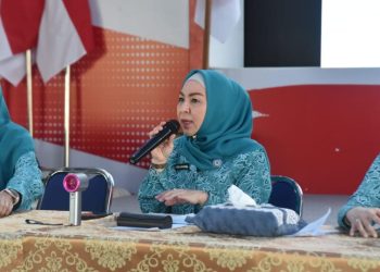 Hj Fathul Jannah Pimpin Rakor Singkronisasi Program PKK Kalsel dengan SKPD